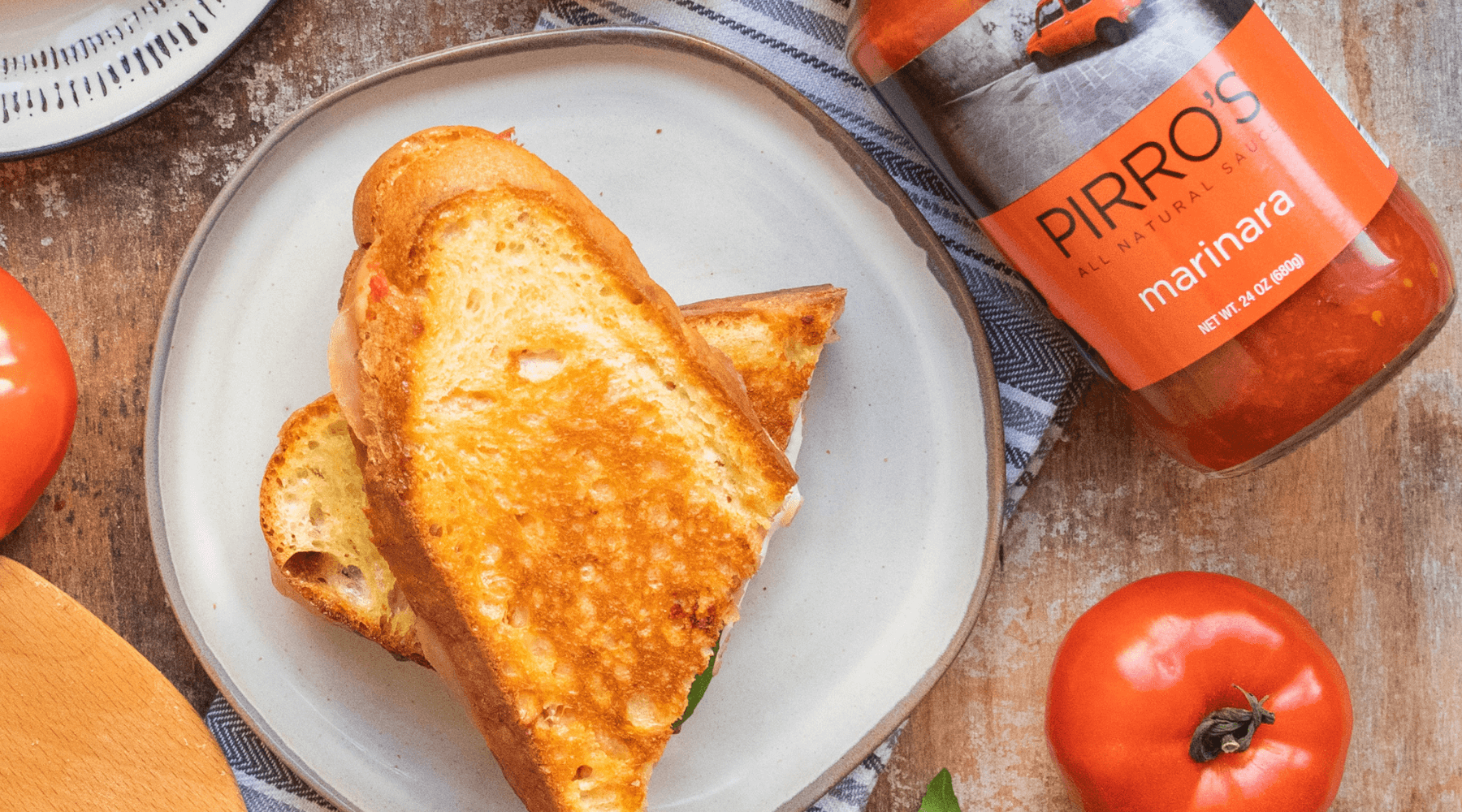 Prosciutto Panini Recipe - Pirro's Sauce